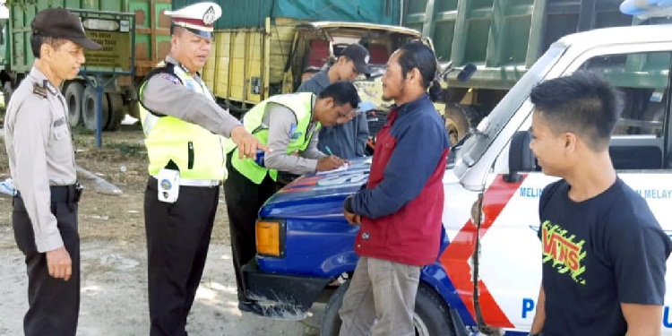 Hari ke-4 Operasi Muara Takus di Kampar, 80 Pengendara Terjaring