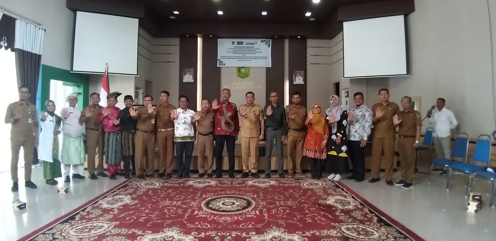 MoU Pemkab Kepulauan Meranti dan PT RAPP, Sepakati Tingkatkan Pendidikan dan Turunkan Kasus Stunting