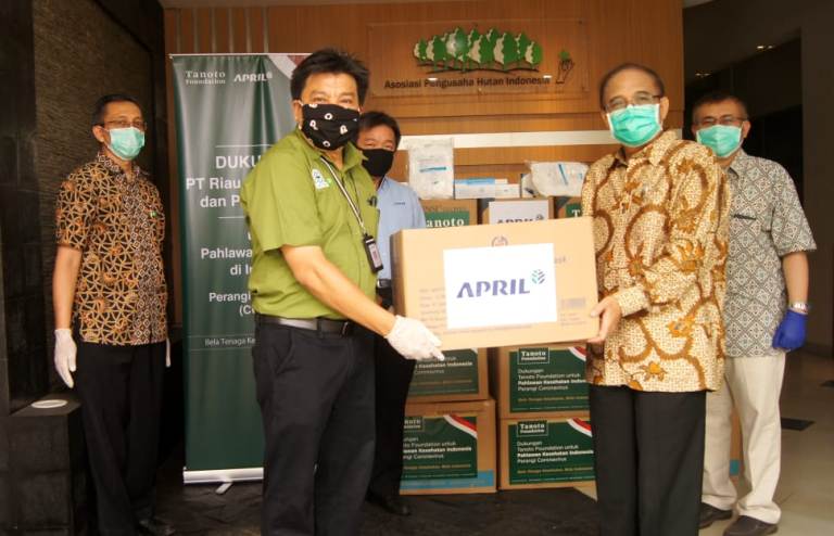 RAPP Bersama Asosiasi Pengusaha Hutan Indonesia Dukung Pemerintah Tangani Covid-19