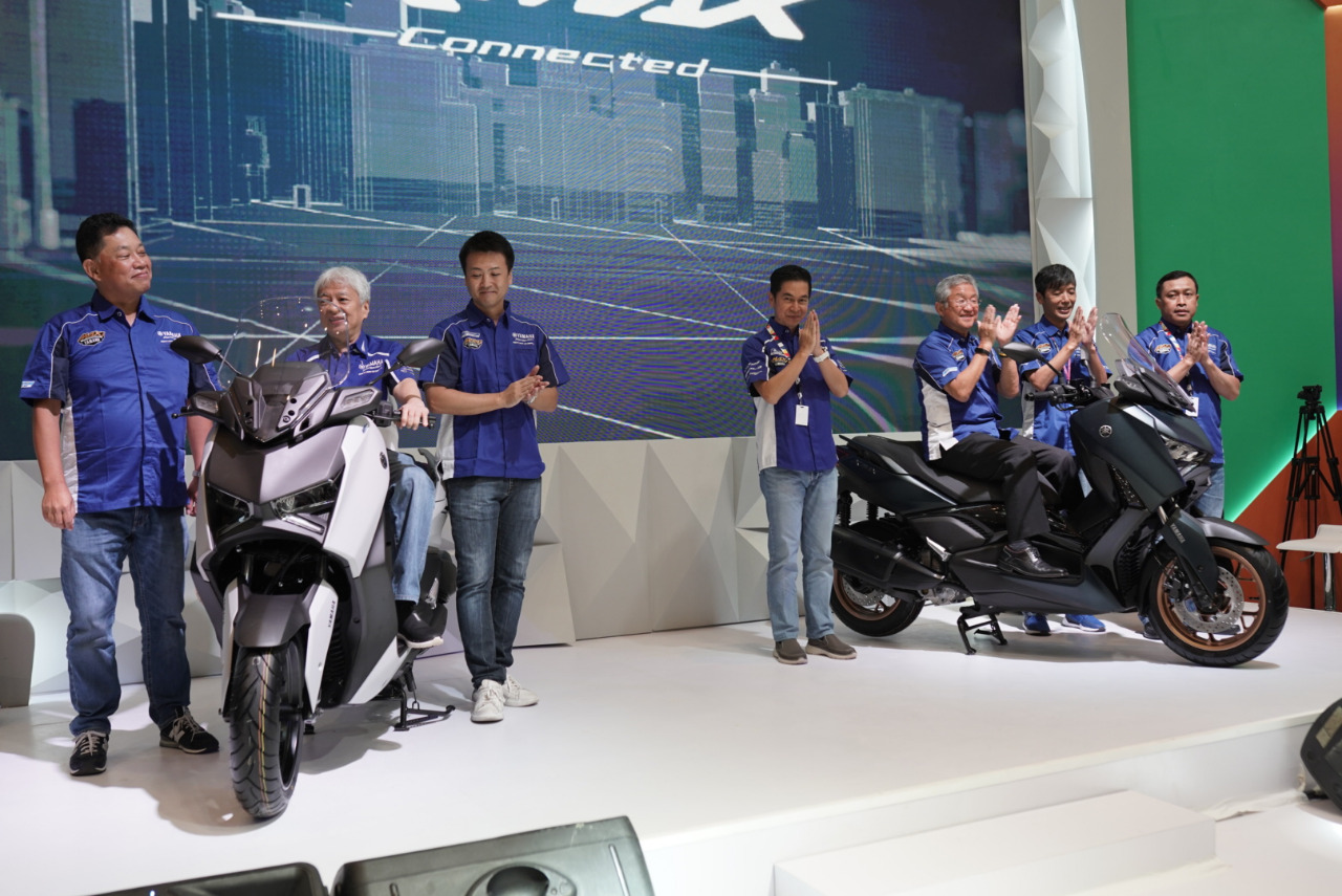 Ramaikan Hari Pembukaan IMOS 2022, Yamaha Luncurkan Produk Terbaru XMAX Connected