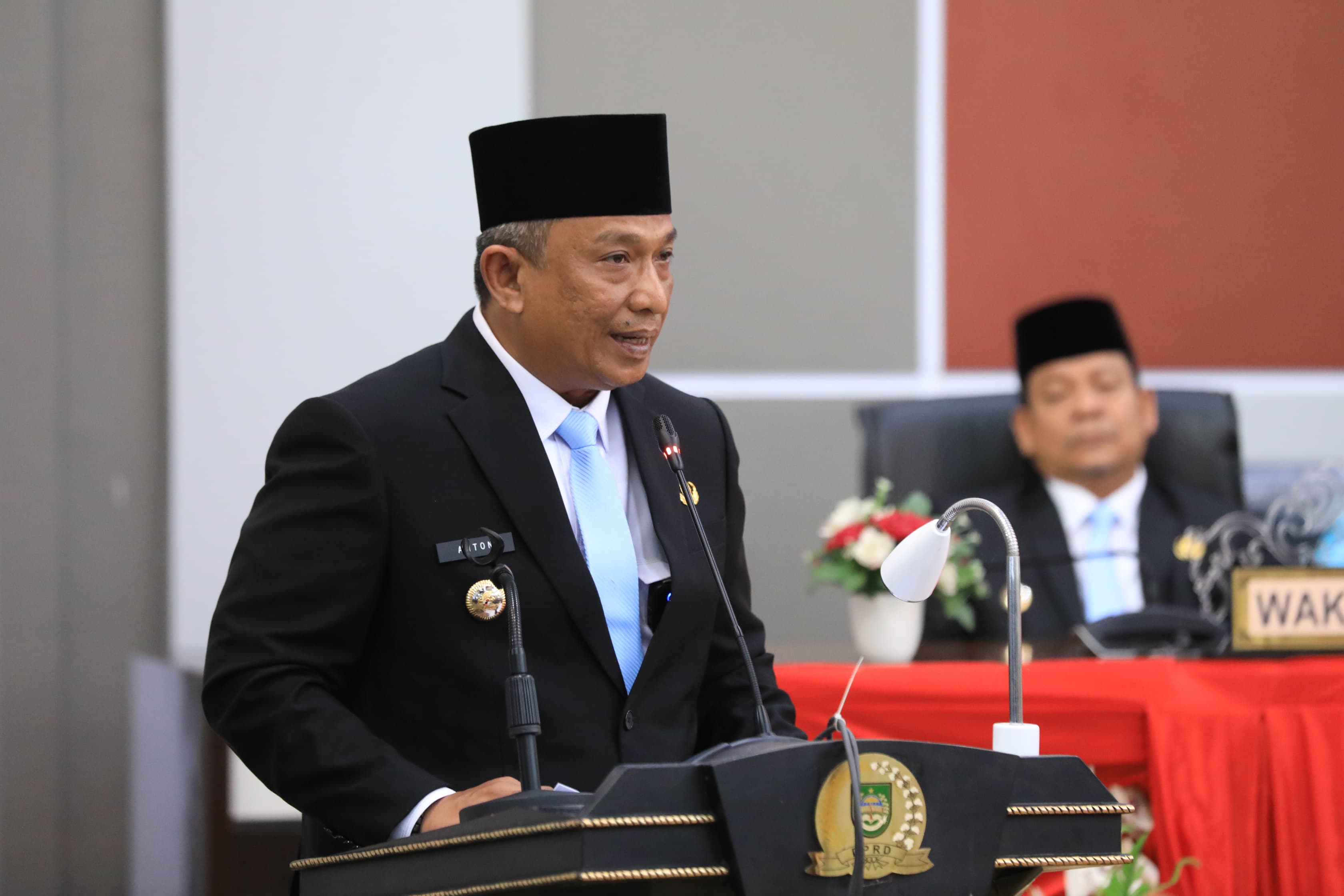 Pidato Perdana, Bupati Anton: Mari Bersama Bangun Rohul