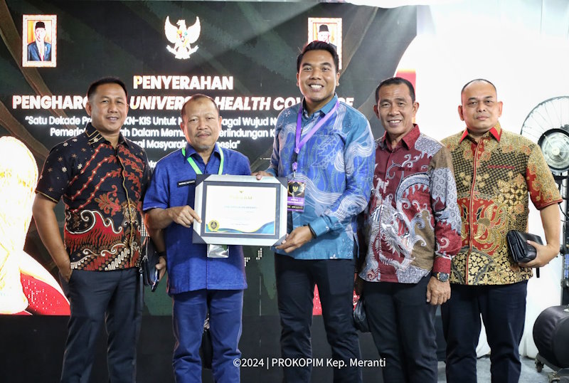 Pemkab Meranti Kembali Raih Penghargaan di UHC Award 2024