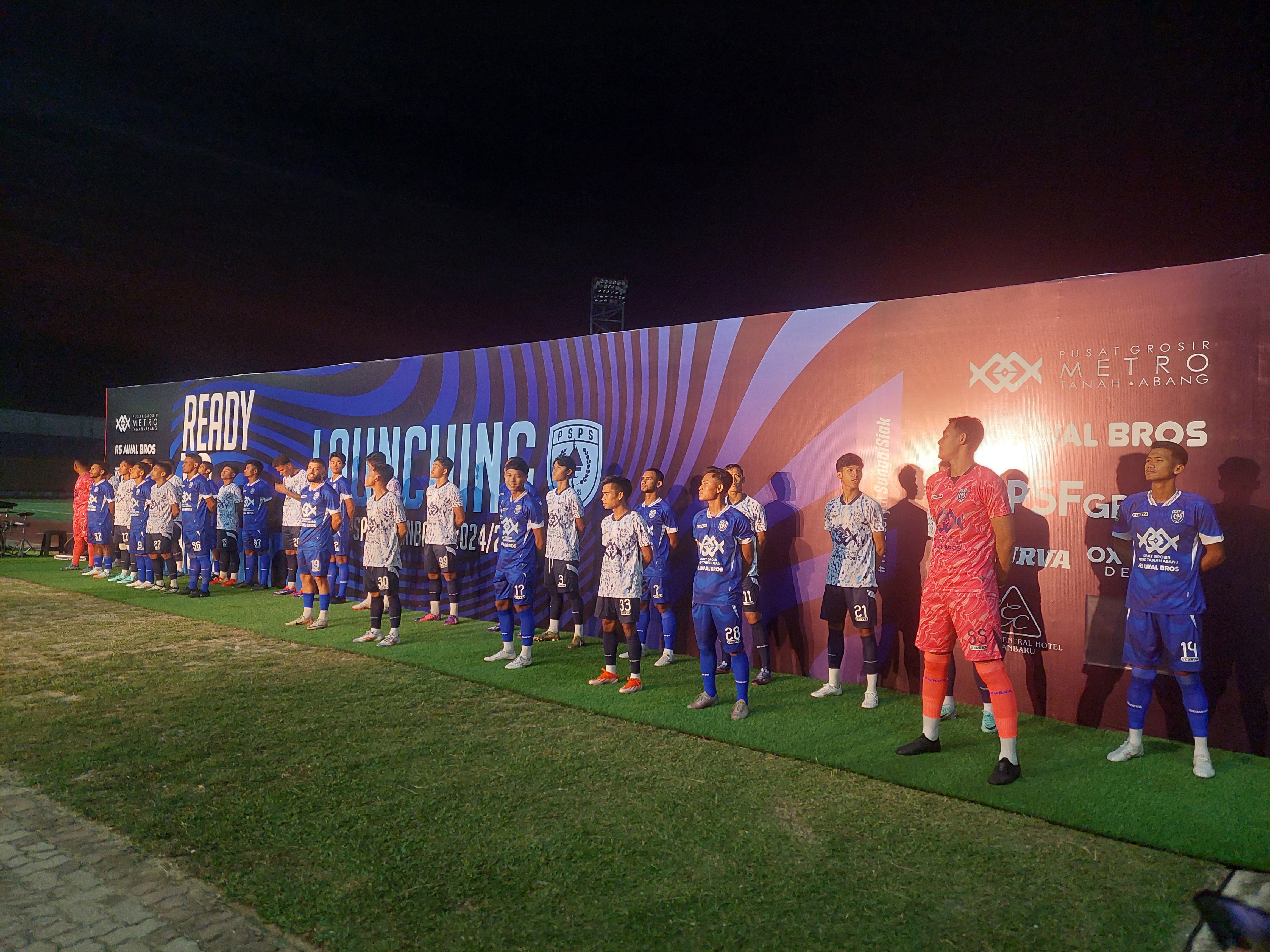 PSPS Pekanbaru Resmi Launching Skuad