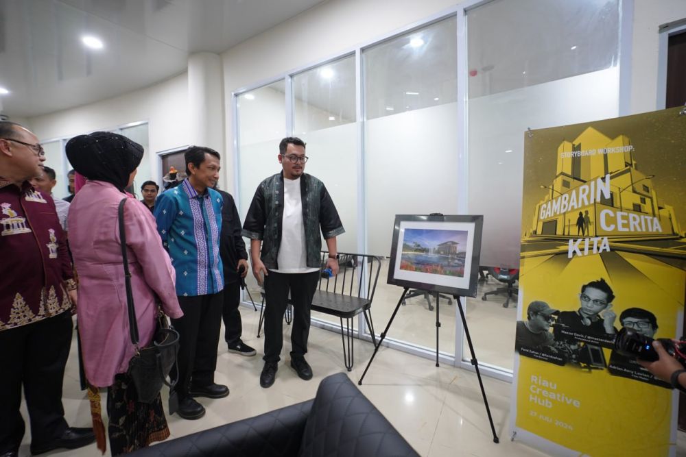 Riau Creative Hub Diresmikan: Tempat Berkembangnya Karya