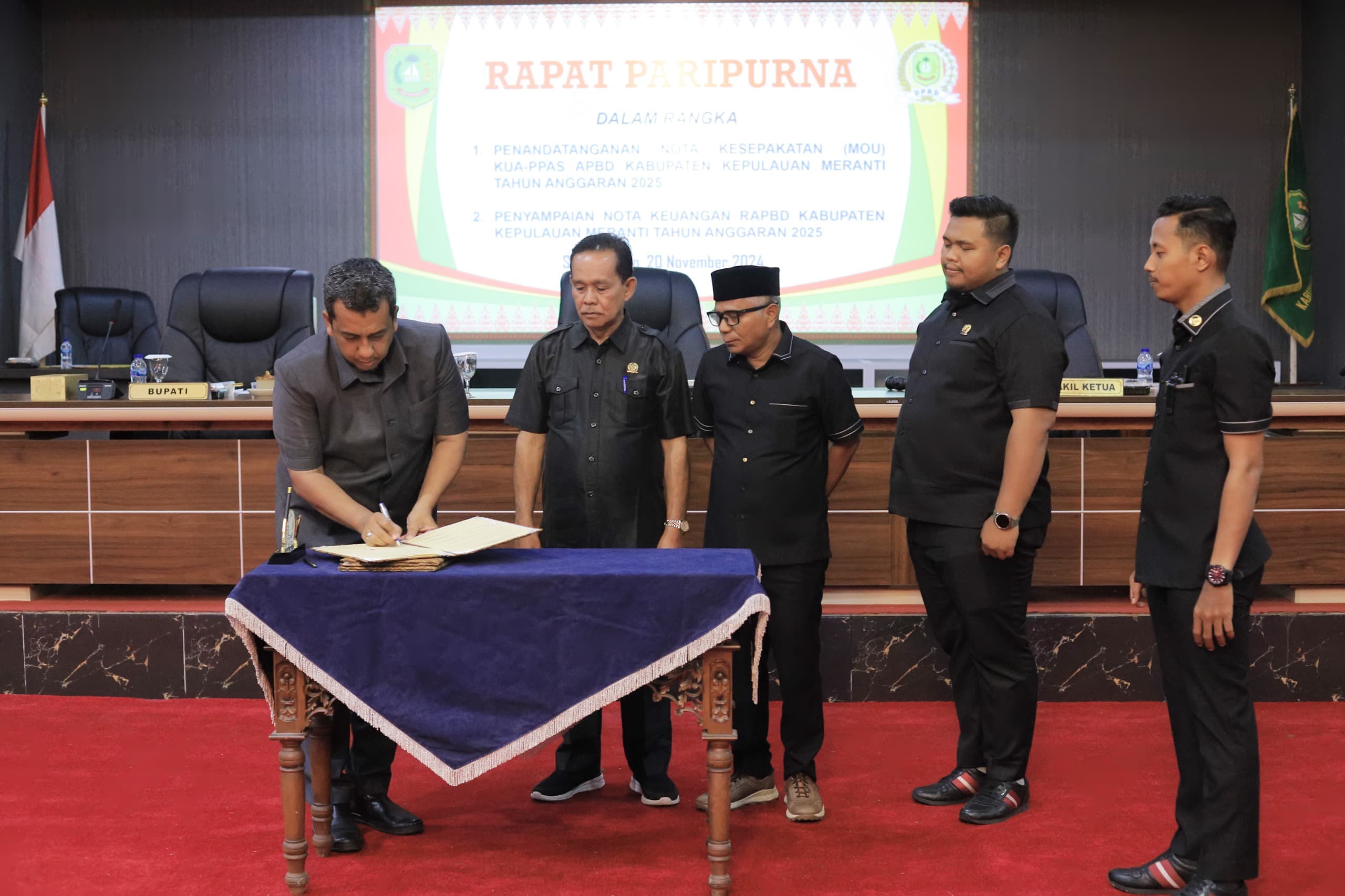 KUA-PPAS 2025 Meranti Rp1,3 Triliun