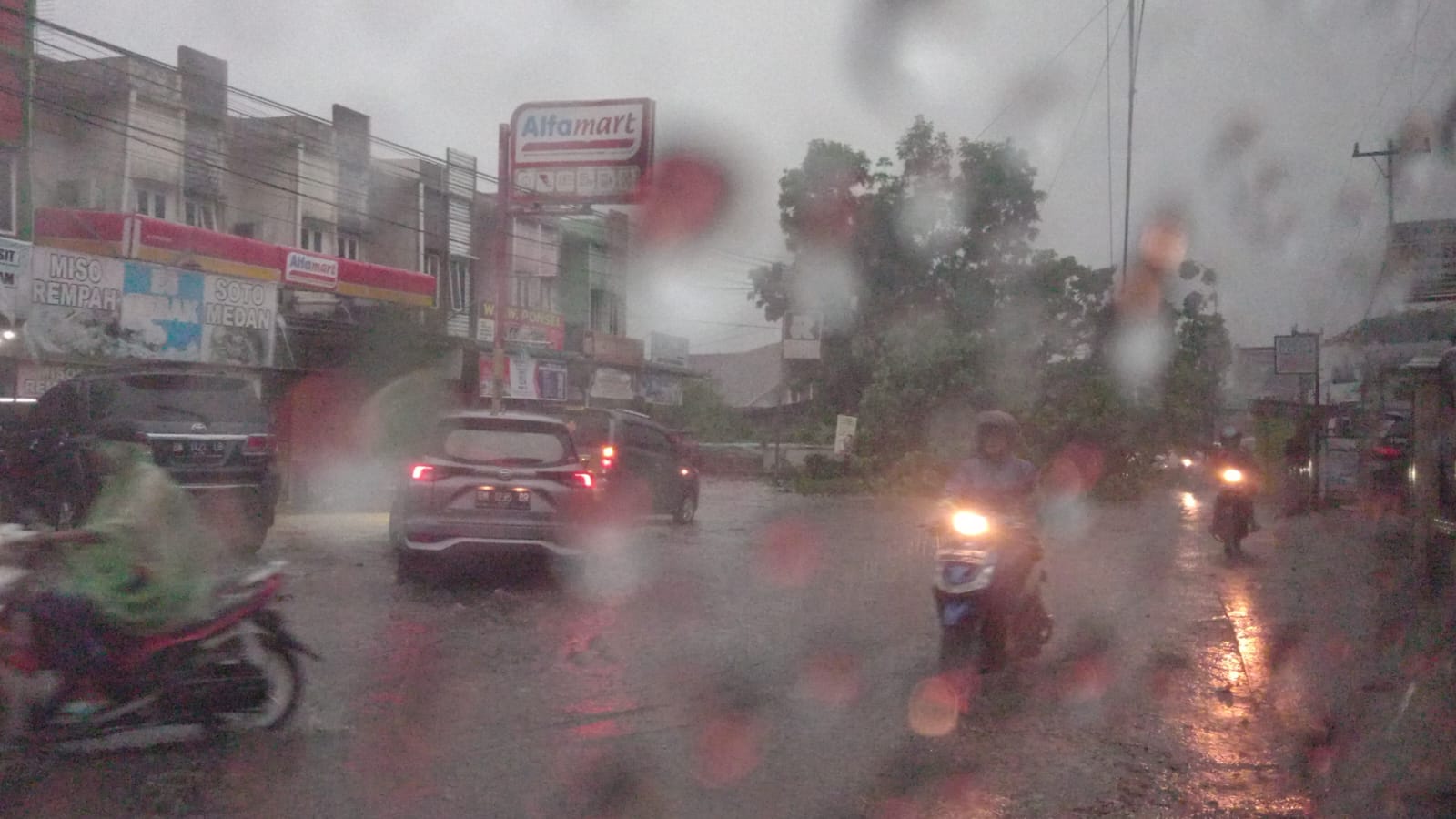 Sejumlah Wilayah di Riau Diguyur Hujan