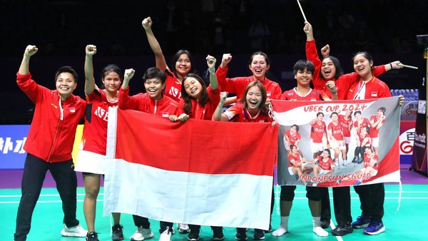 Indonesia Hadapi Cina di Final Thomas & Uber Cup Hari Ini