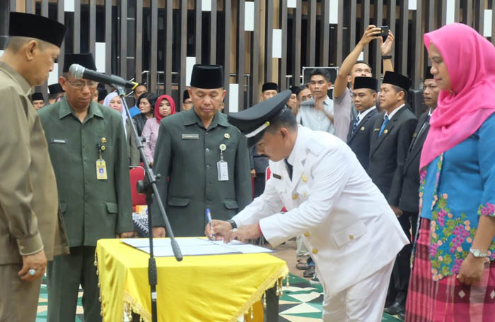 83 Pejabat Eselon IV Dilantik, Wabup Inhil: Aparatur Itu Harus Melayani Masyarakat