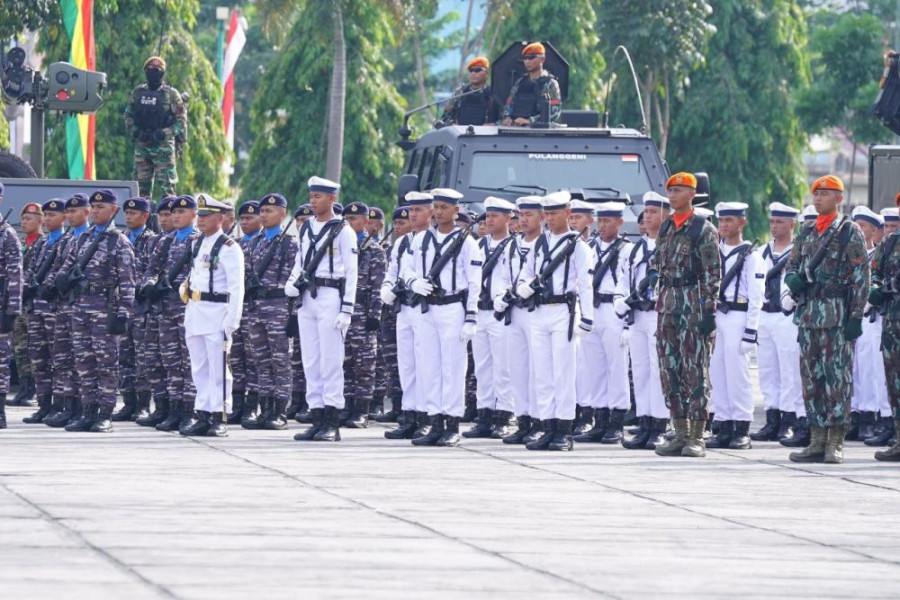 HUT ke-79 TNI di Riau: TNI Modern Bersama Rakyat