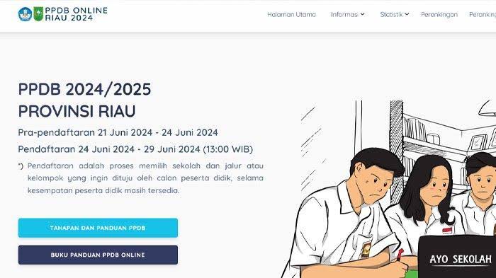 97.638 Pendaftar SMA/SMK, Pemprov Riau Buka 2.438 Kuota Jalur Afrimasi Swasta