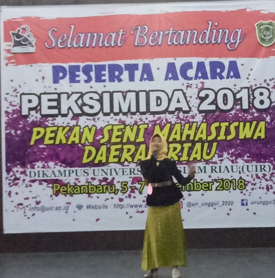 UIR Lombakan Bakat Seni Mahasiswa di Peksimida Riau 2018