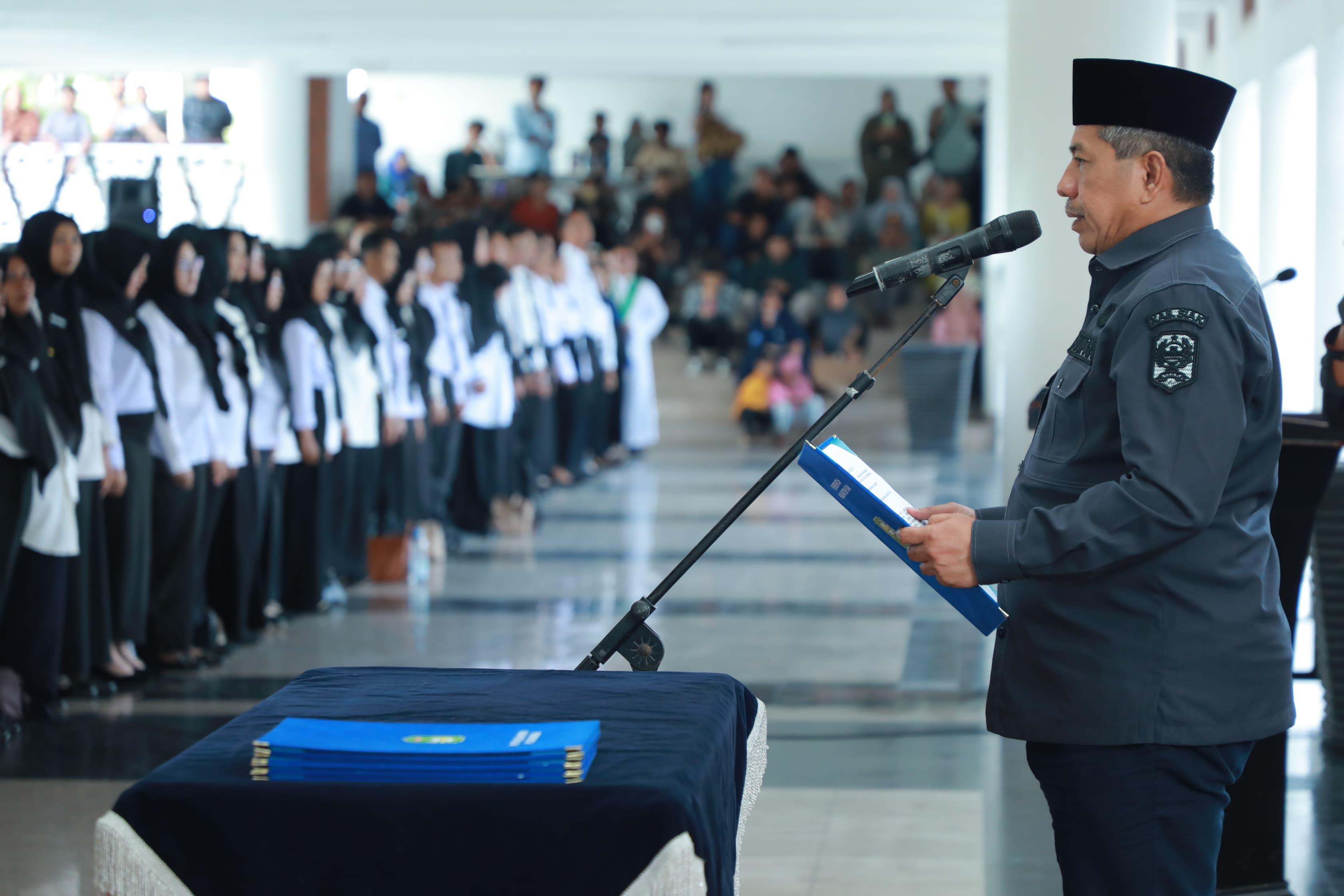 553 PPPK Formasi 2023 Terima SK dari Bupati Siak Alfedri