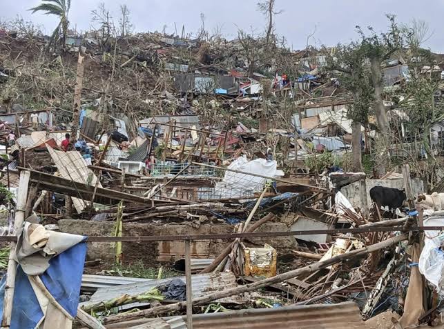 Badai Siklon Chido Terjang Wilayah Mayotte