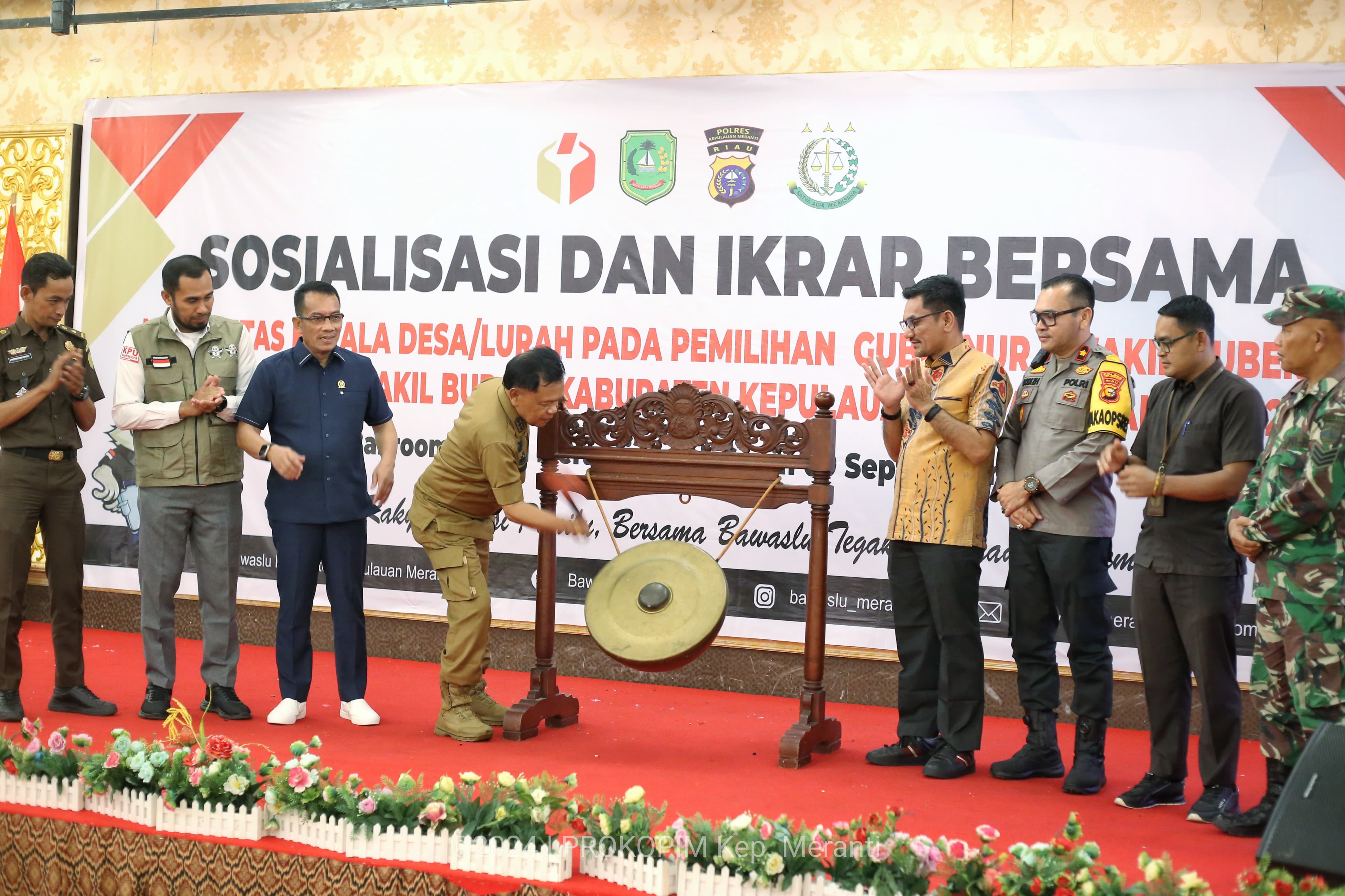 Bawaslu Meranti Ajak Kades dan Lurah untuk Netral di Pilkada 2024