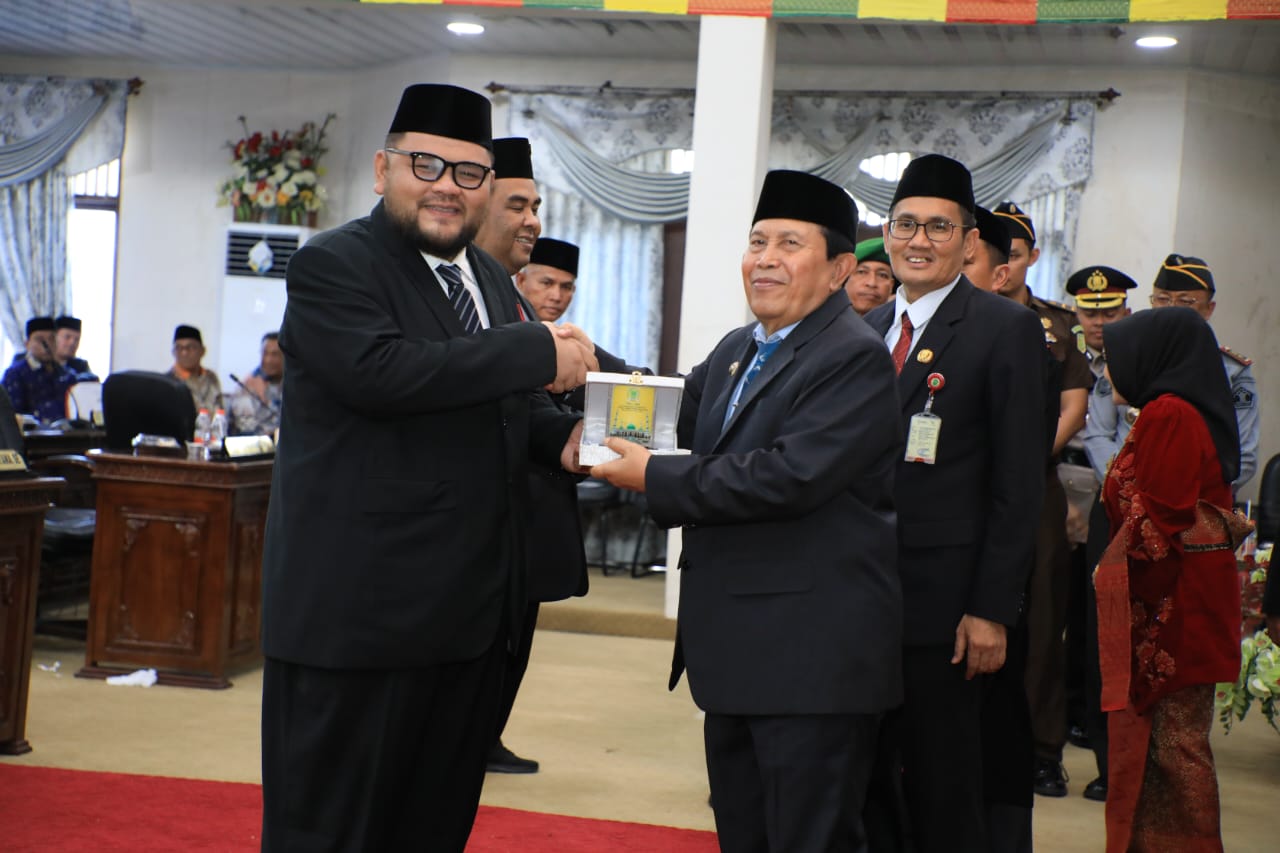 45 Anggota DPRD Rohul Periode 2024-2029 Dilantik