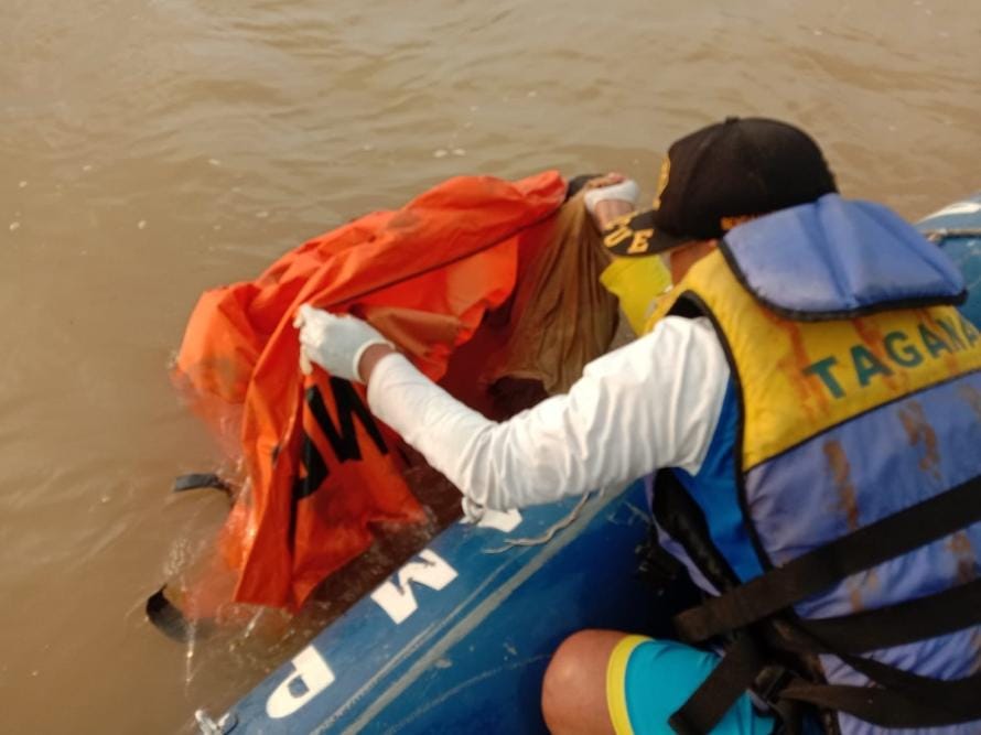 Bocah Tenggelam Sampan Terbalik di Sungai Kampar Ditemukan