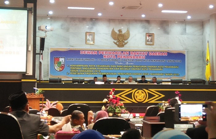 APBD 2019 Kota Pekanbaru Rp2,5 Triliun, November Ini Ditargetkan Ketok Palu