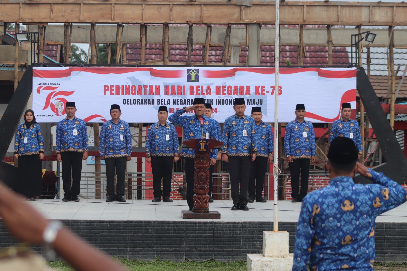 Lapas Paripengaraian Peringati Hari Bela Negara ke-76