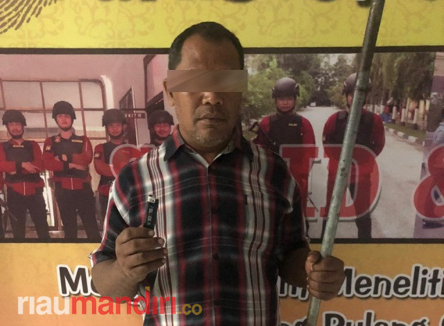 Berawal Bakar Tumpukan Kayu dan Daun Sawit, Pria di Siak Ditangkap Polisi