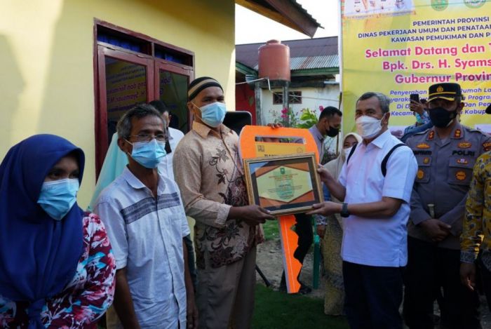 3.060 Rumah Layak Huni, Ini Infrastruktur Telah Dibangun Pemprov Riau