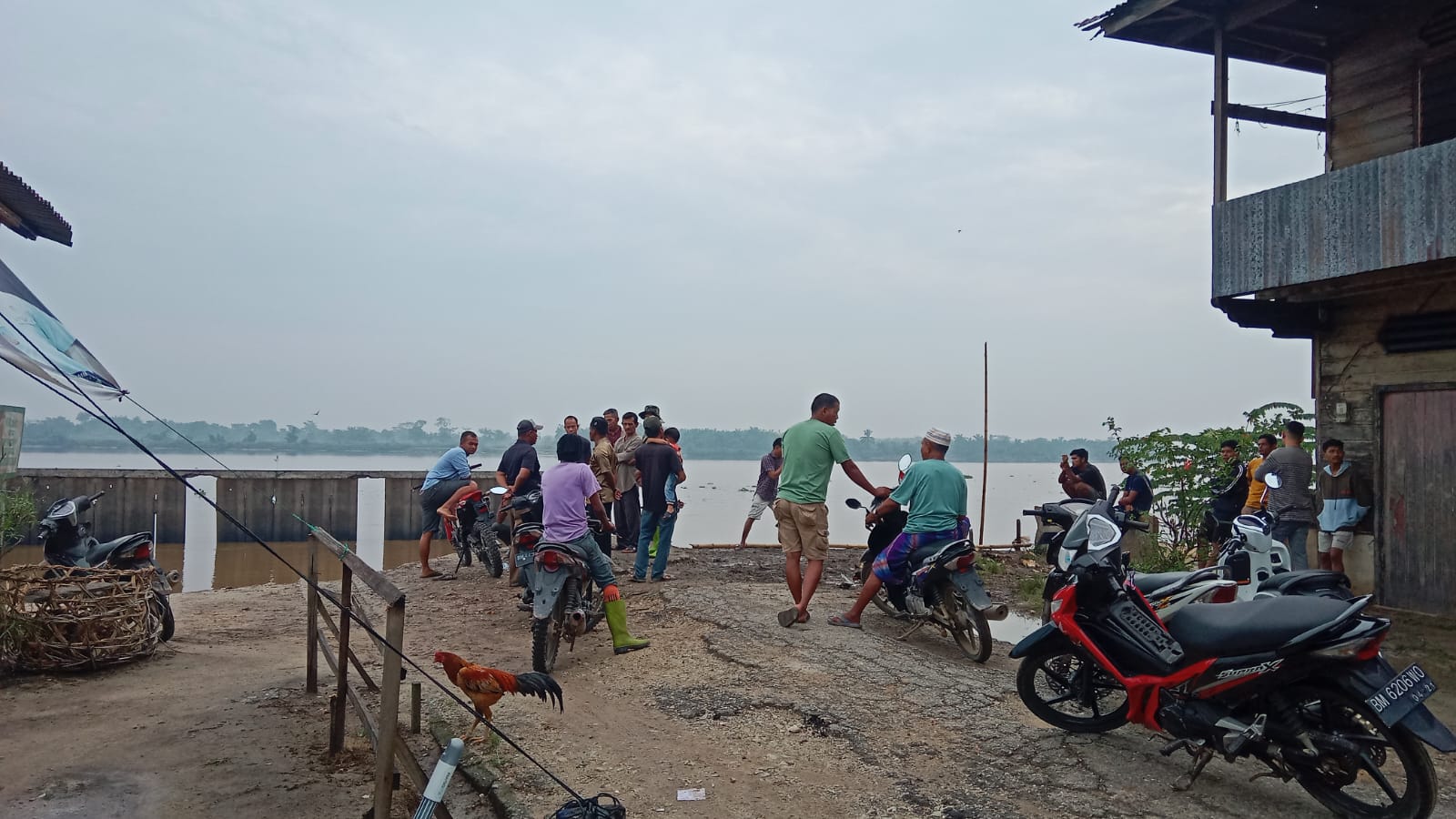 Diterkam Buaya, Jenazah Warga Rimba Melintang Dievakuasi