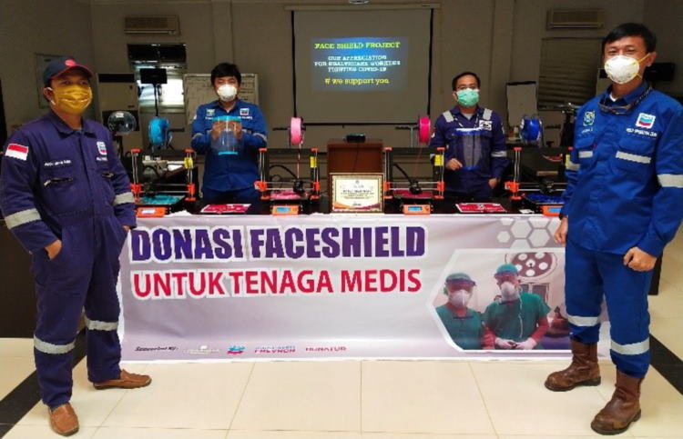 Gunakan Tujuh Printer 3D, Salurkan 1.900 Face Shield