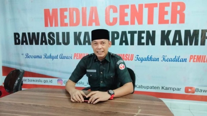 Bawaslu Kampar Terima Laporan Pelanggaran Pemilu