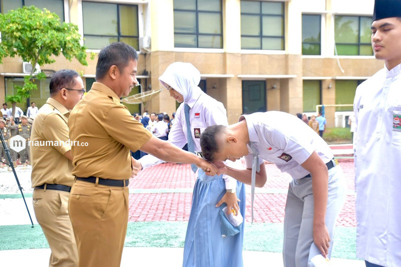 Siswi SMAN 2 Gunsai Terpilih Jadi Paskibraka Nasional