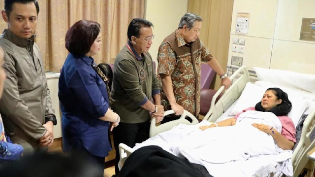 SBY: Ibu Ani Yudhoyono Sakit Kanker Darah