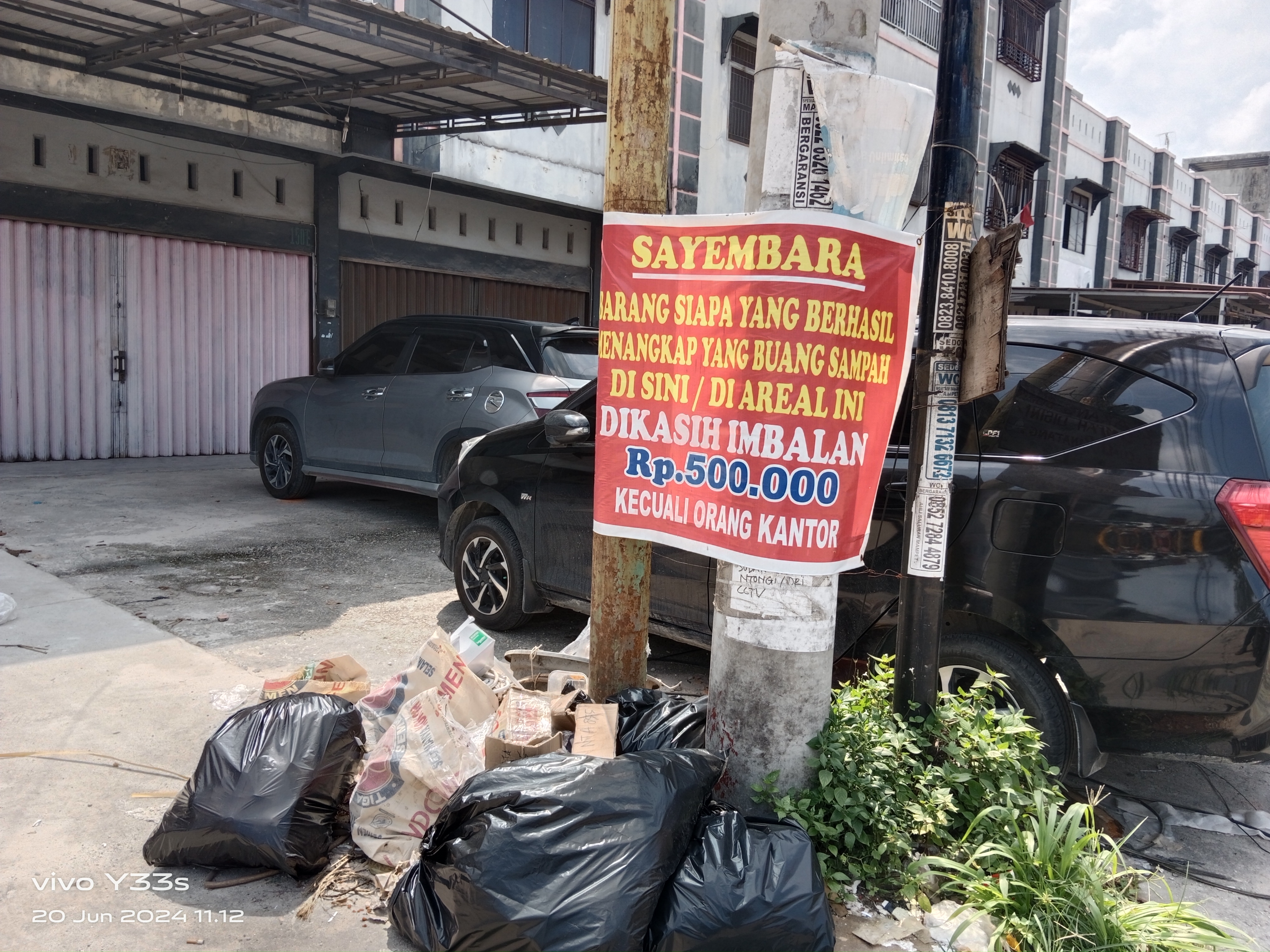 Warga Sigungung Siapkan Imbalan Rp500 Ribu Berhasil Tangkap Pembuang Sampah Sembarangan