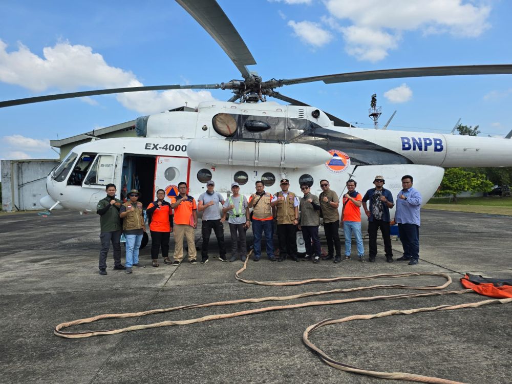 Riau Dapat Tambahan Helikopter untuk Antisipasi Karhutla