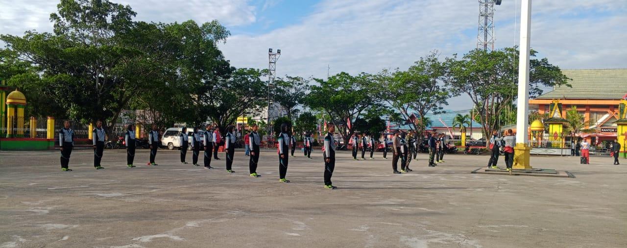 Kesbangpol Inhil Tinjau Persiapan Calon Paskibraka