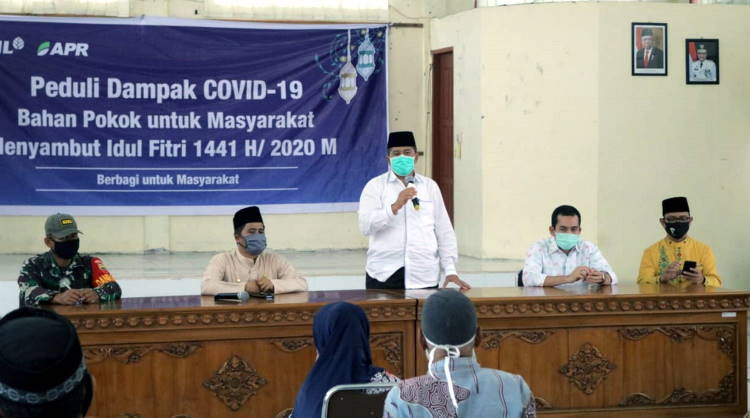 RAPP Kembali Salurkan Bantuan untuk Penanganan Covid-19 di Siak