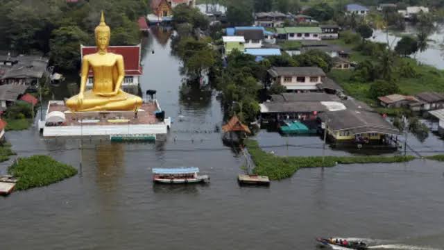 30 Ribu Keluarga Terdampak Banjir Besar Thailand