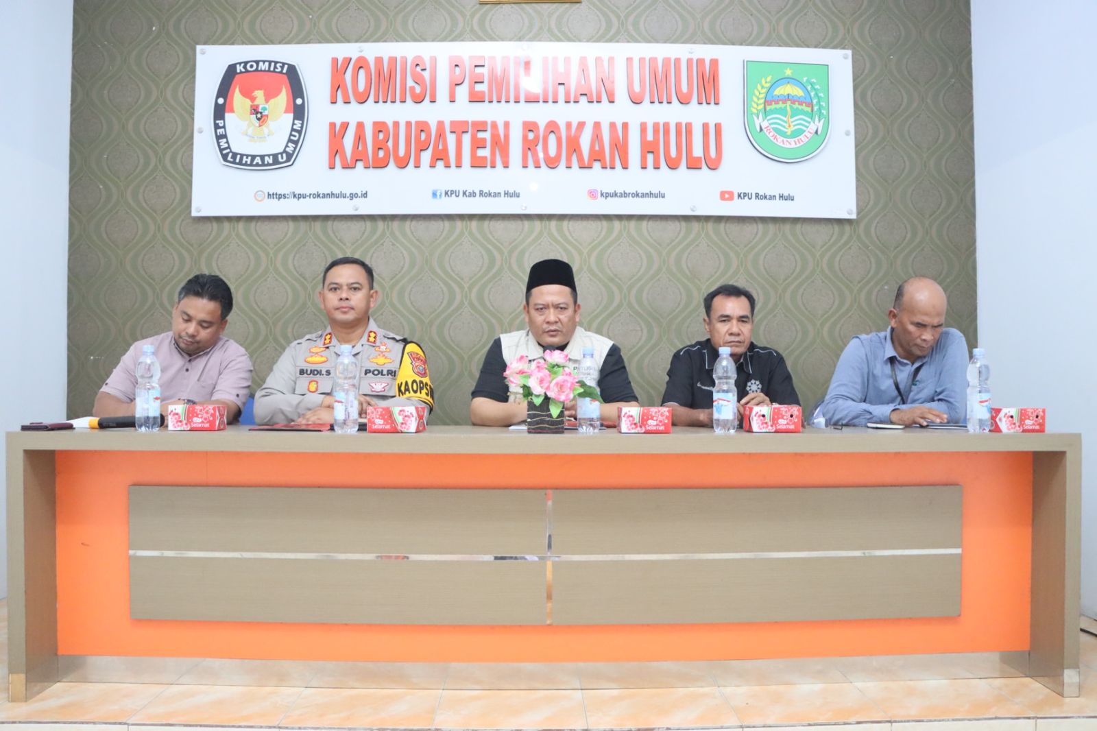 KPU Rohul Gelar Rekapitulasi Suara Hari Ini