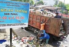 DLHK Minta Kerjasama Patuhi Aturan Jam Buang Sampah di Pekanbaru