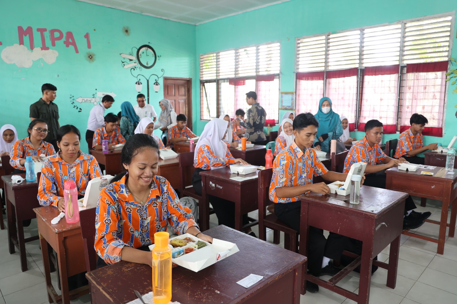 PTPN Jadi BUMN Pertama Simulasikan Program Makan Bergizi di Riau: Ikhtiar Jadikan Generasi Unggul