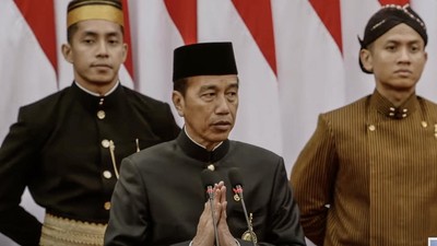 Jokowi Sampaikan Maaf di Sidang Tahunan MPR