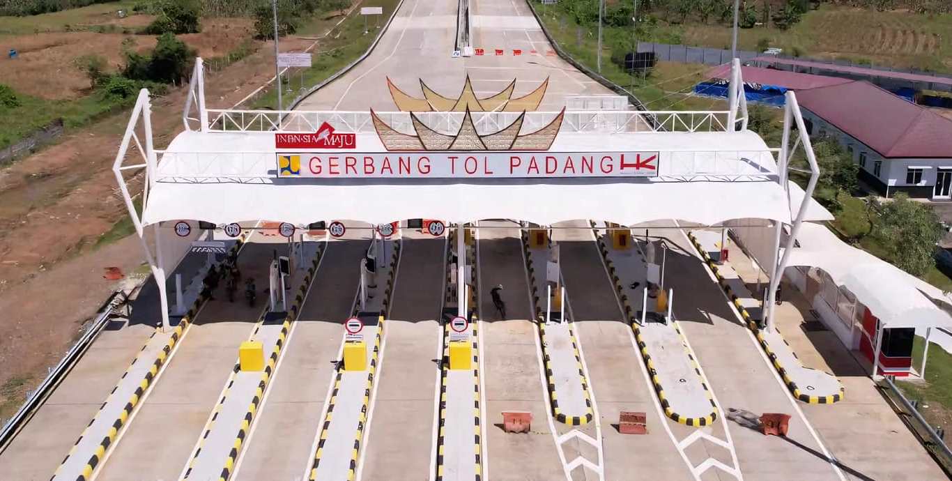 Ruas Tol Padang-Sicincin Difungsionalkan saat Nataru