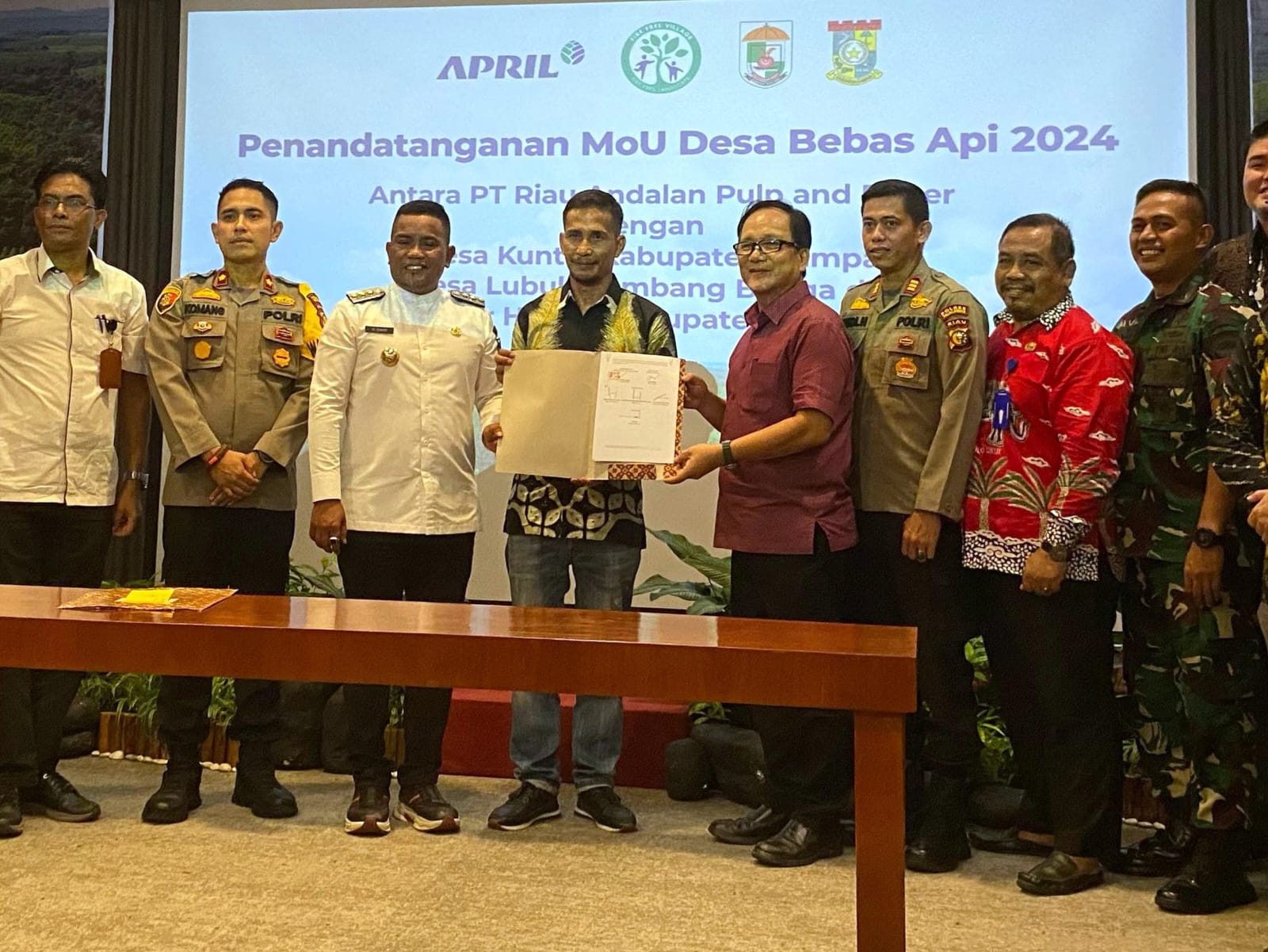 Kerja Sama Multipihak: Kunci Keberhasilan Program Desa Bebas Api RAPP di Riau