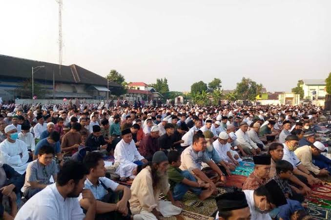 Sejumlah Masyarakat Muslim di Jogja Selenggarakan Salat Idul Adha Pagi Tadi