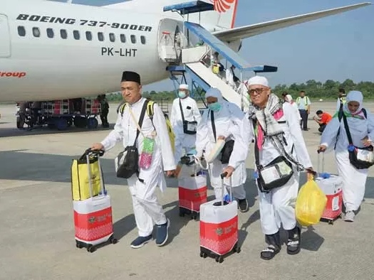 2.249 Jemaah Haji Riau Sudah Kembali