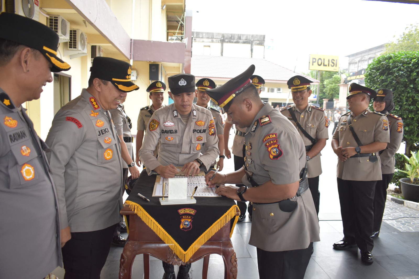 AKP I Made Resmi Bertugas Sebagai Kasatlantas Polresta Pekanbaru: Jadi Contoh yang Baik