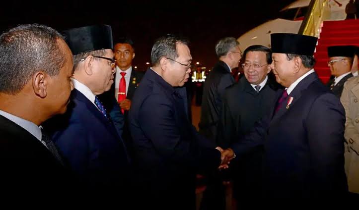 Presiden Prabowo Disambut Upacara Kenegaraan di China