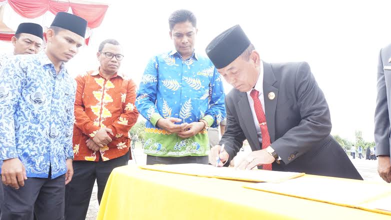 Tingkatkan Pendidikan Dasar di Pelalawan, RAPP Teken MoU dengan Pemkab