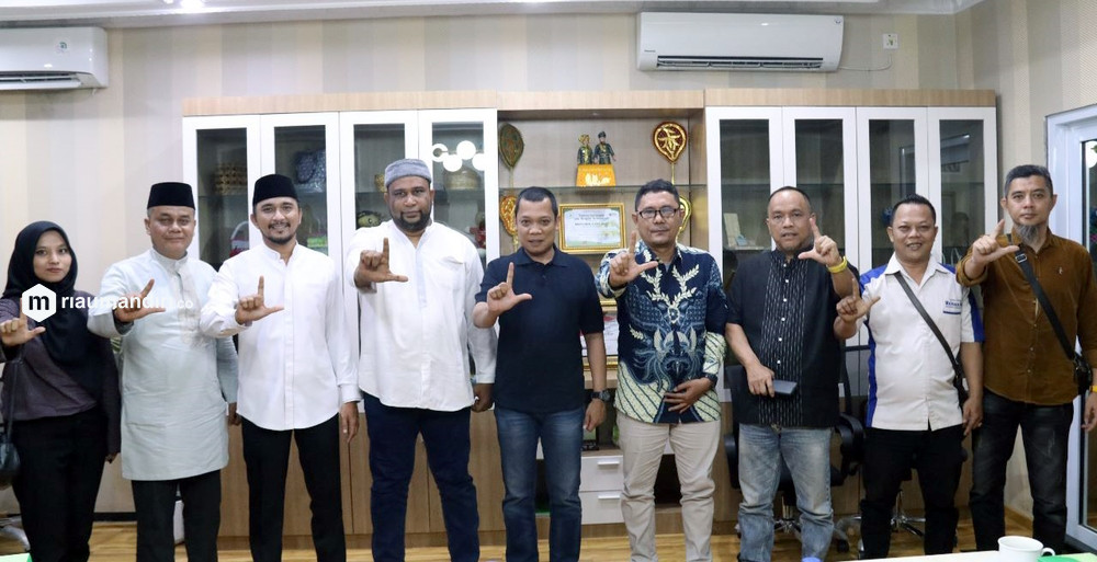 Audiensi Bersama Haluan Riau, Pj Wako Pekanbaru: Saya Siap Dikritik