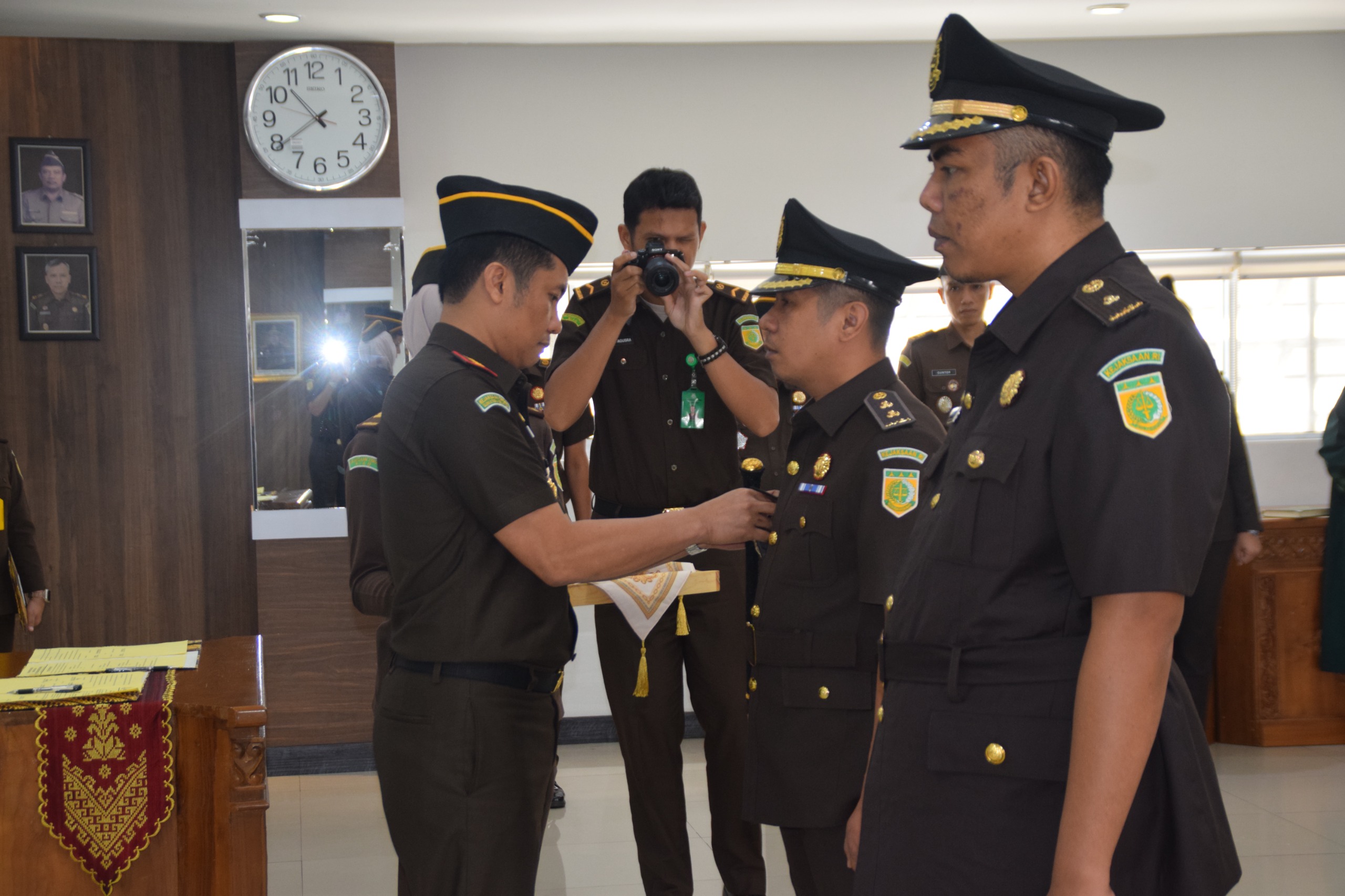 Dua Pejabat di Kejari Pekanbaru Dilantik