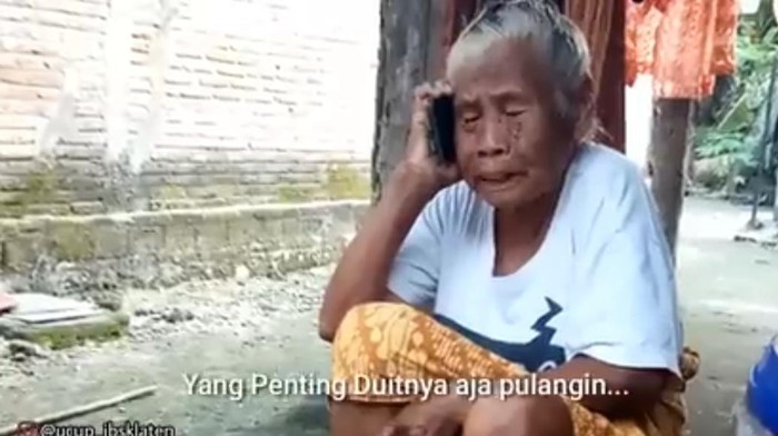 Viral Video Gagal Mudik, Inilah Sosok Mbah Minto yang Awalnya Dibayar Rp20 Ribu