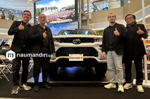 New Toyota Fortuner Resmi Mengaspal di Riau