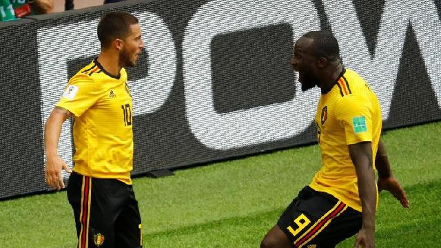 Lukaku dan Hazard Dua Gol, Belgia Hajar Tunisia 5-2